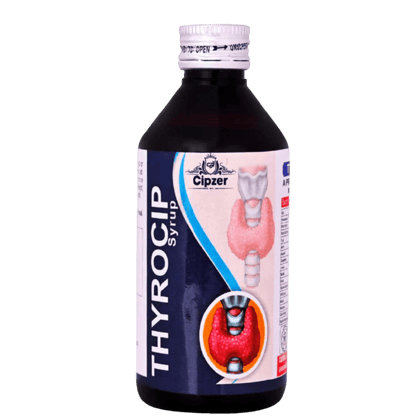 Cipzer Thyrocip Syrup (200ml): Natural Support for Thyroid Balance, Metabolism & Energy 