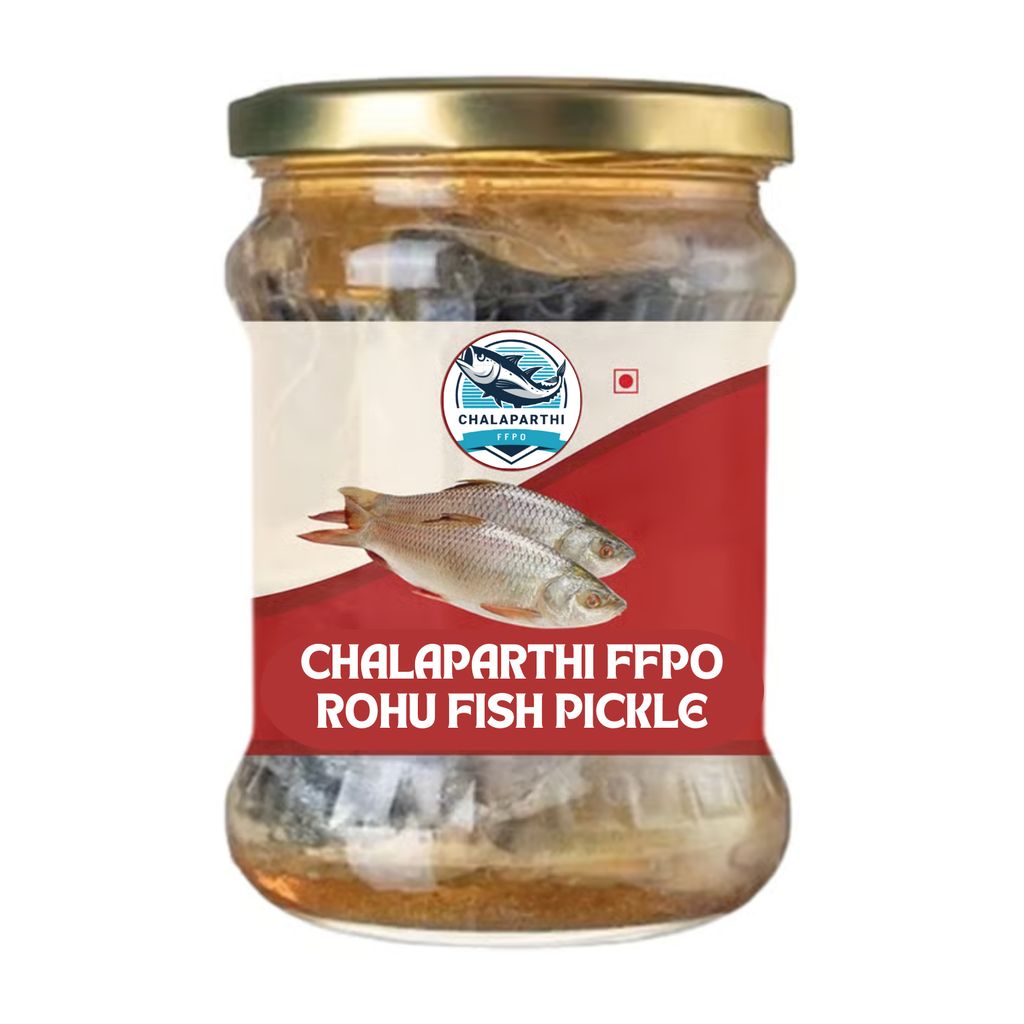 CHALAPARTHI FFPO Rohu Fish Pickle - Authentic Indian Seafood Delicacy