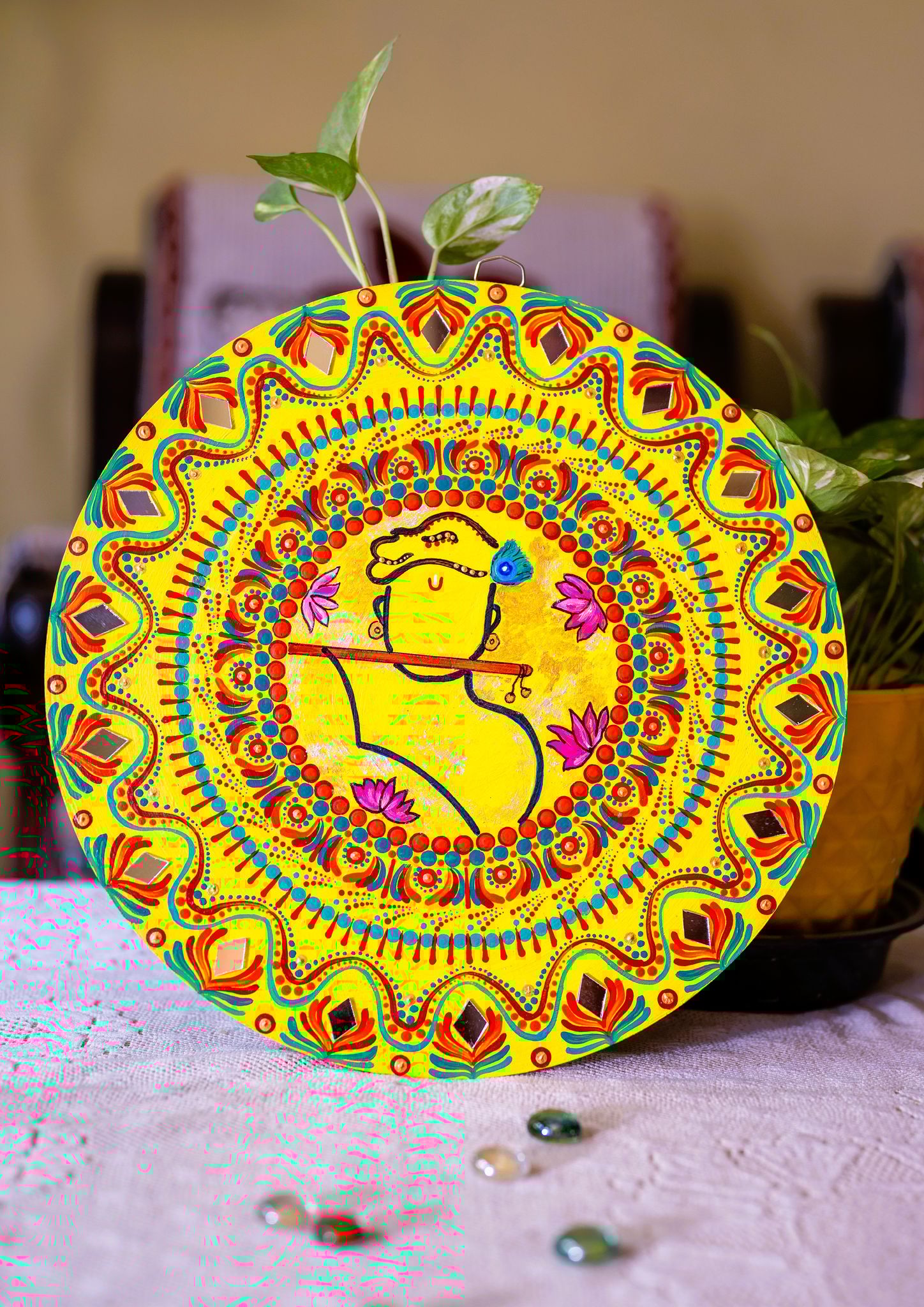 Murlidhar Mandala Wall Hanging 