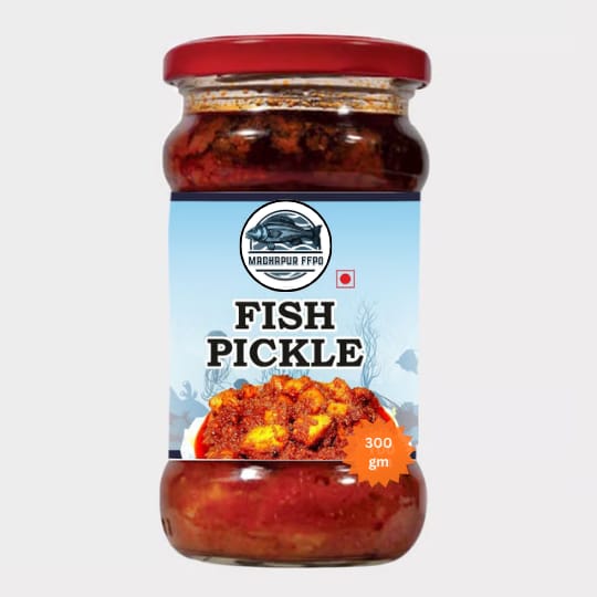MACHAPUR FFPO Authentic Fish Pickle, Tangy & Spicy, 300gm 