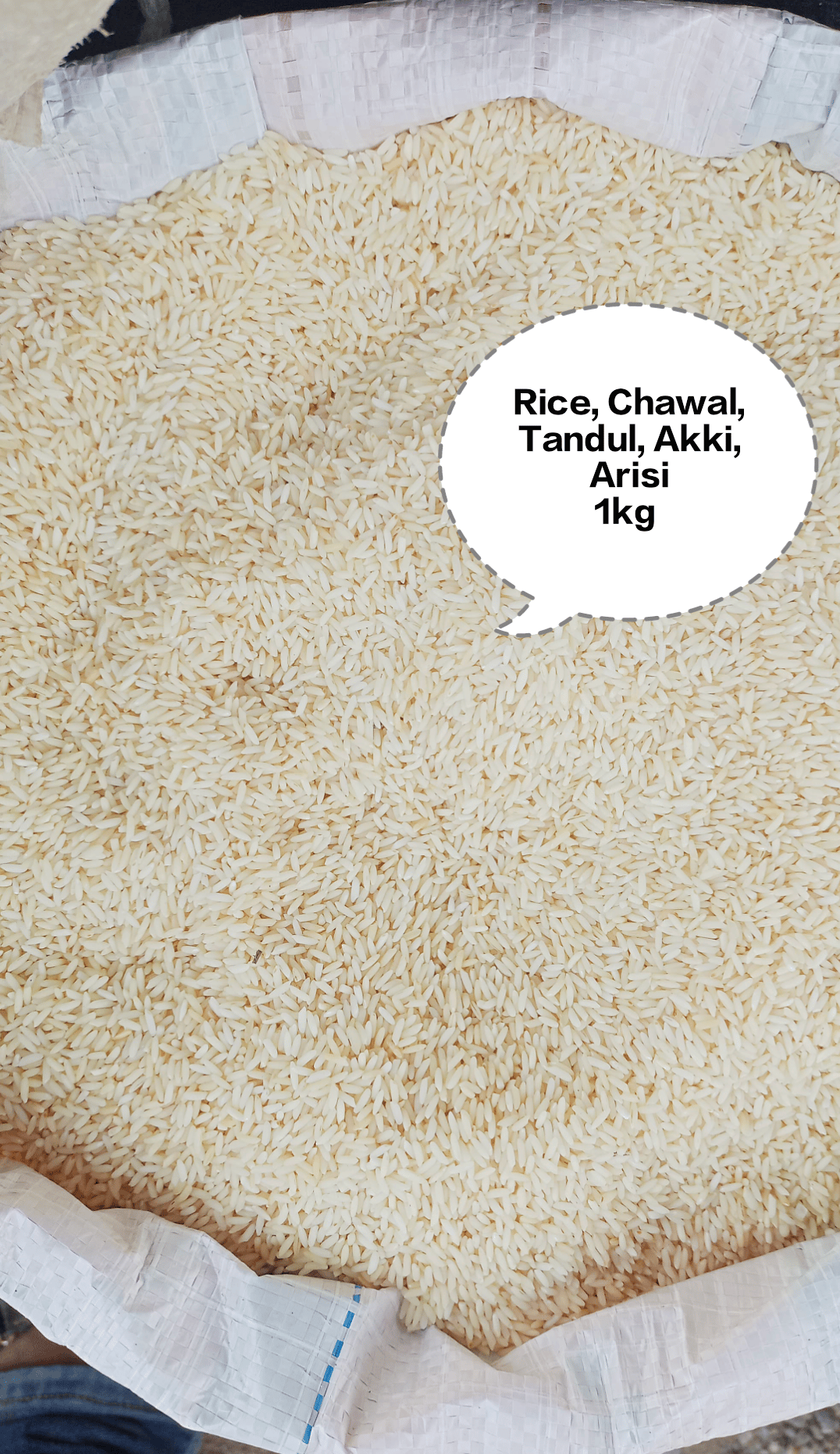 Rice, Chawal, Tandul, Akki, Arisi 1kg
