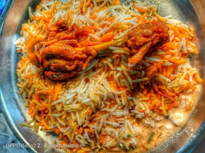 Chicken tikka biryani