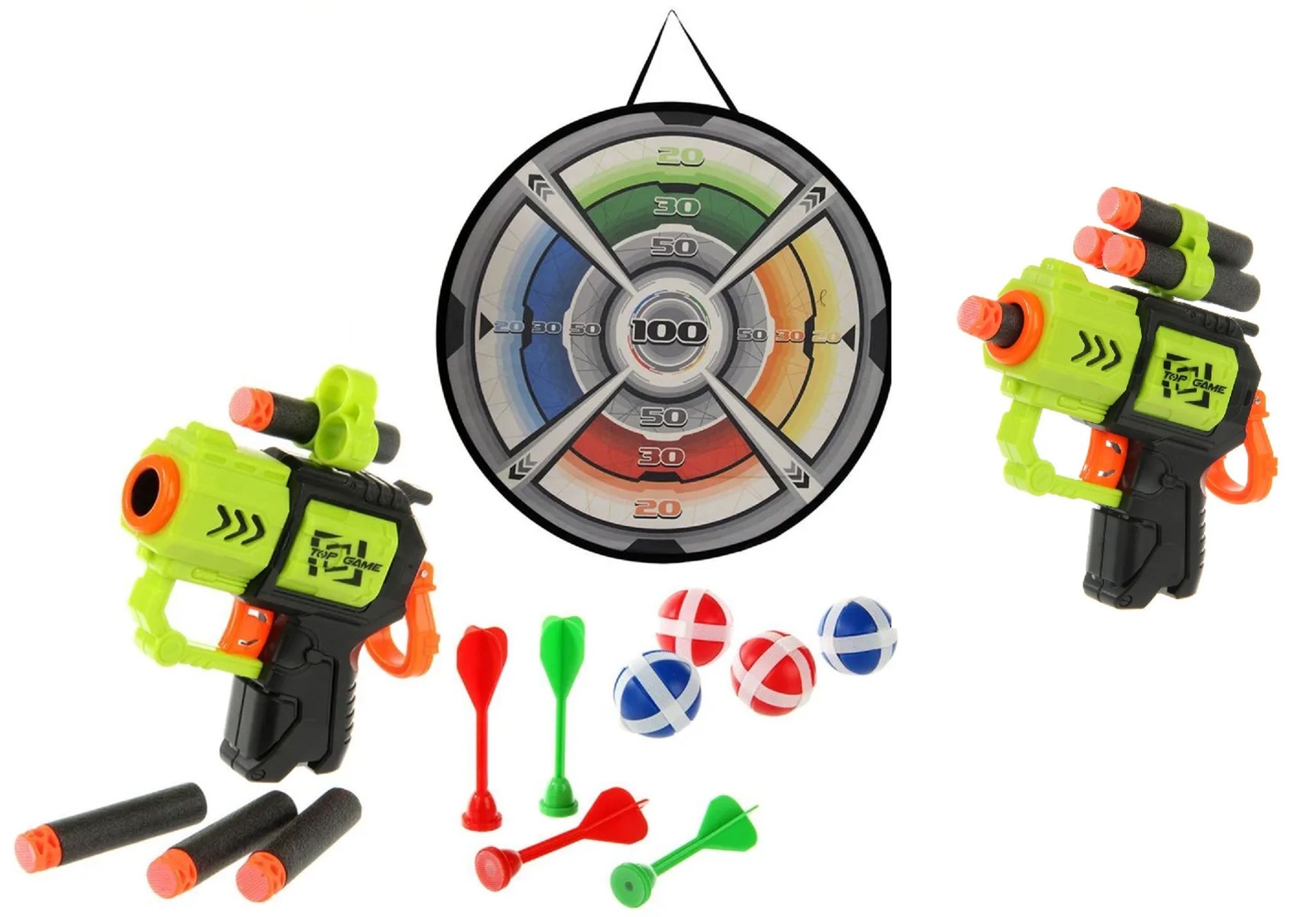 KTRS Enterprise 3 in 1 - Activity Game Target Shooting Games for Children Includes Portable Gun