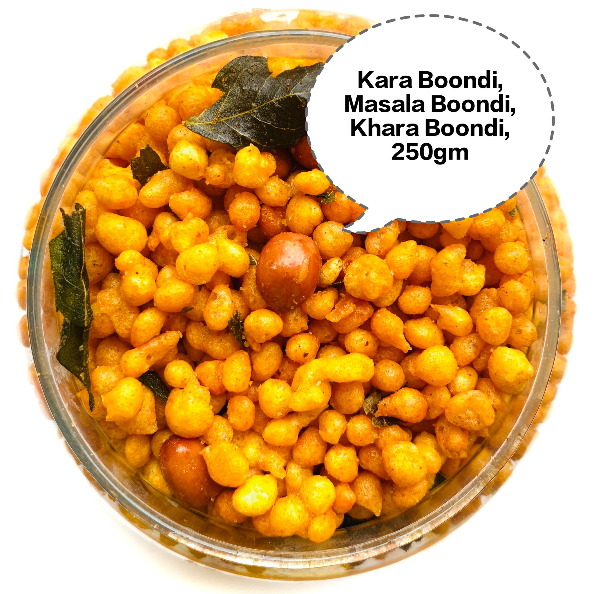 Kara Boondi, Masala Boondi, Khara Boondi, Spicy Boondi, Tikha Boondi 250gm