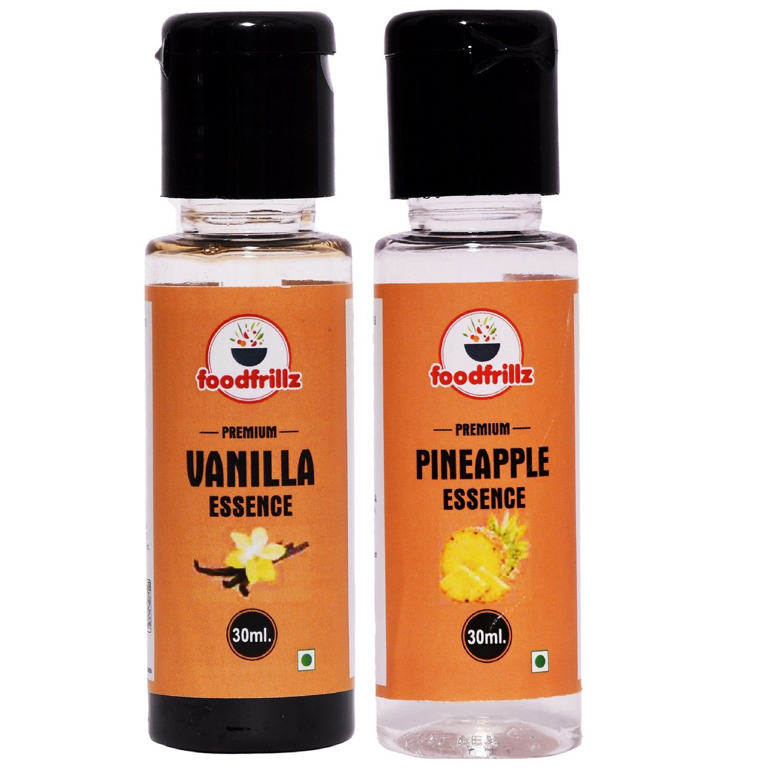 foodfrillz Vanilla and Pineapple Food Flavor Essence Combo Pack