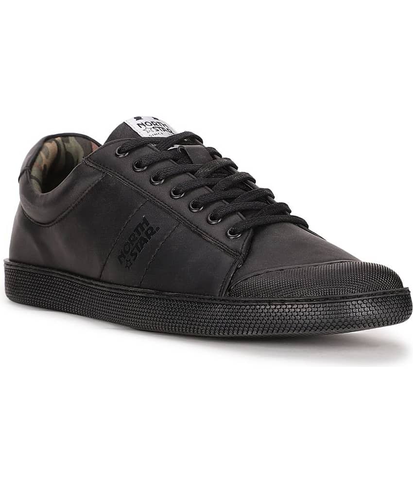North Star Black Men's Sneakers
