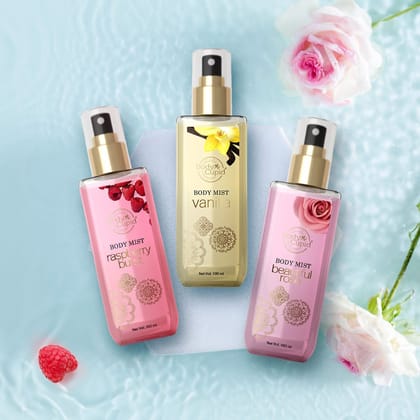 Body Cupid Berry And Blossom Body Mists Set Of 3 - 3 x 100 ml