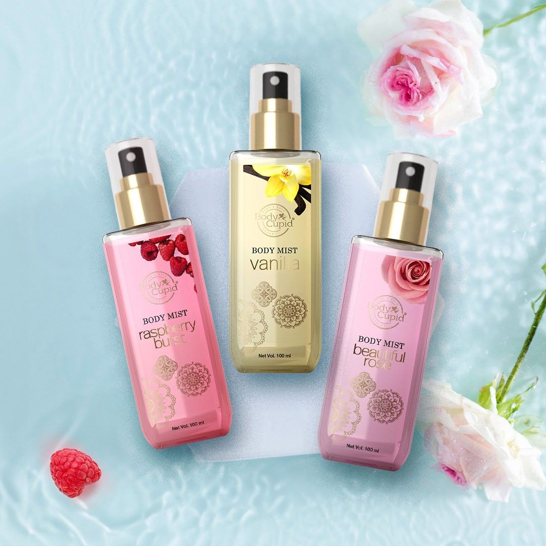 Body Cupid Berry And Blossom Body Mists Set Of 3 - 3 x 100 ml