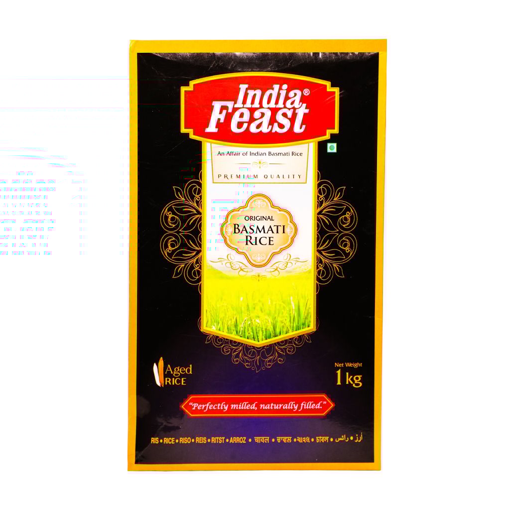 Indiafeast Original Basmati Rice | 1kg | Long Grain