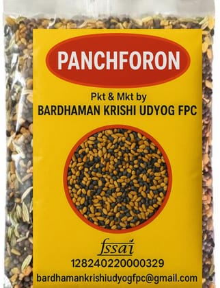 PANCHFORON Indian Five Spice Blend by BARDHAMAN KRISHI UDYOG FPC