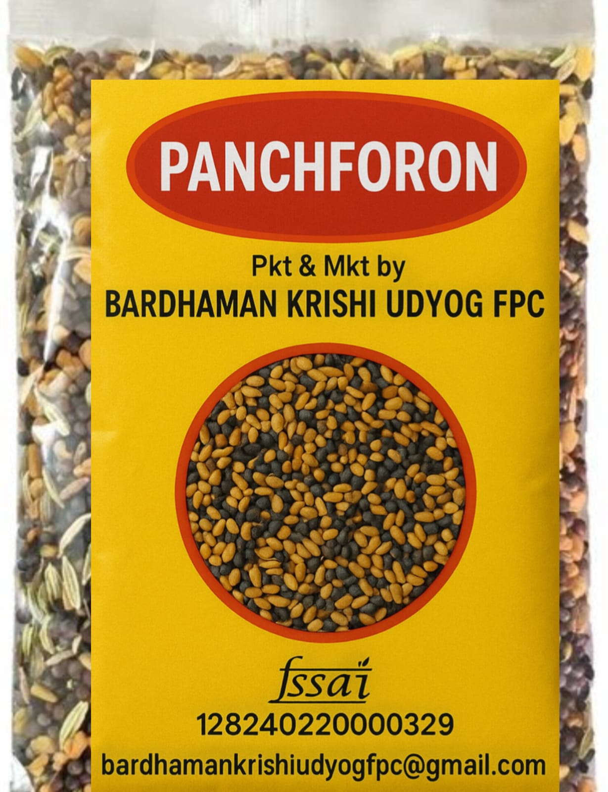 PANCHFORON Indian Five Spice Blend by BARDHAMAN KRISHI UDYOG FPC