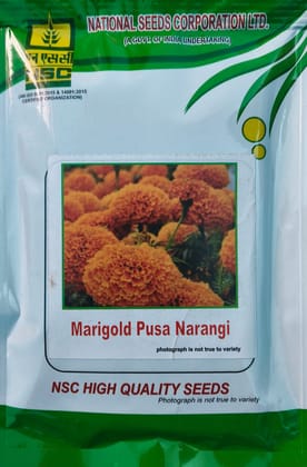 Marigold Pusa Narangi Truthfully Labelled seeds