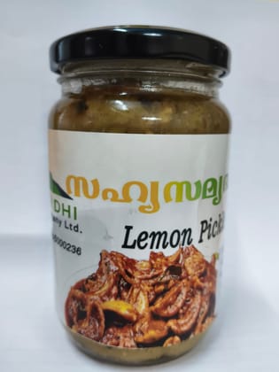 Sahya Samridhi Lemon Pickle-100% Veg,FSSAI Certified