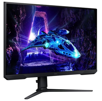  Samsung 32" (81.3cm) Odyssey G3 Gaming Monitor|FHD 1920 X 1080|180Hz|1ms(MPRT)|AMD Freesync|Ports-DP,HDMI|DP Cable|16.7 Million Colors|Height-Tilt-Pivot Adjustable Stand|Bezeless|LS32DG300EWXXL|Black 