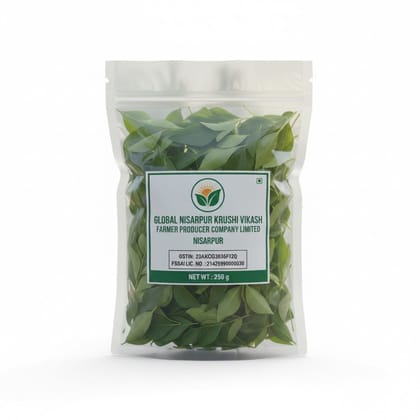 Fresh Curry Leaves - 250g Pack by Global Nisarpur Krushi Vikash