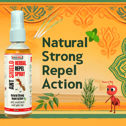 Ant Shield Organic Ant Killer and Repellent Spray 100ml