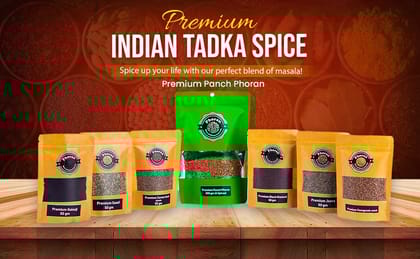 300 gm Panch Phoran Spice Combo Online India - 6 Whole Spices (Mix of Jeera/Kalonji/Kali Rai/Ajwain/Methi/Saunf)| Phoran 300 gm Panch Phoran Spice Combo Online India - 6 Whole Spices (Mix of Jeera/Kalonji/Kali Rai/Ajwain/Methi/Saunf)| Phoran
