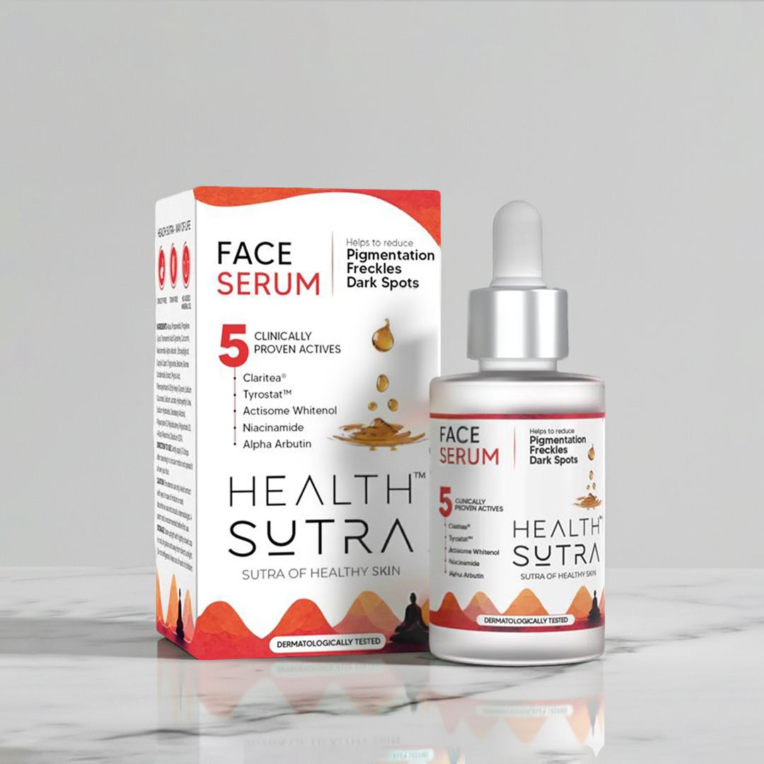 Health Sutra Face Serum for Pigmentation, Freckles & Dark Spots - 30ml
