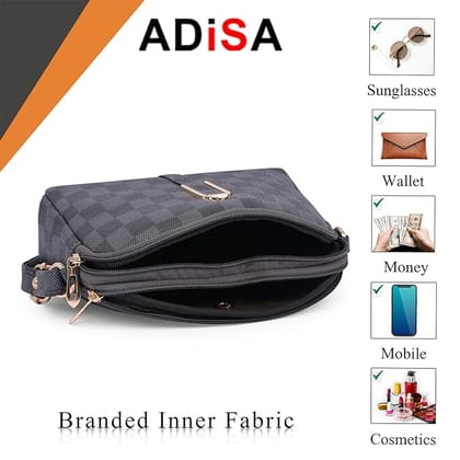 ADISA Women's Girls Grains Cross Body Sling Bag