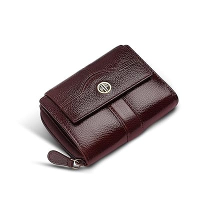 HAMMONDS FLYCATCHER Leather Ladies Wallet for Woman with 14 Card Slots - Clutch Purse for Women