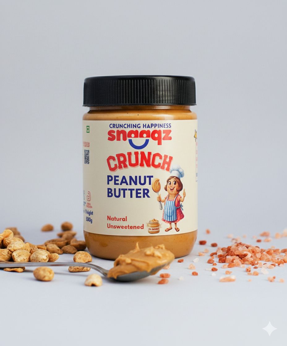 Natural Crunchy Peanut Butter 500g