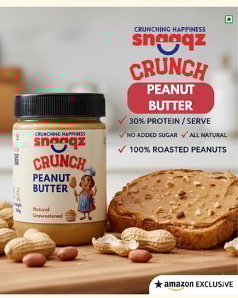 Natural Crunchy Peanut Butter 500g