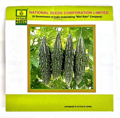 NSC Bitter Gourd Seeds – Kashi Pratishṭha Variety | High-Quality Treated Seeds | 5 g Pouch