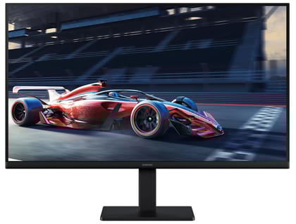 Samsung 27" (68.6 cm) S3 Flat Monitor|Super Slim Borderless Design|IPS Panel|FHD 1920 x 1080|100 Hz|5 ms|Ports-HDMI,VGA|Game Mode||Eye Saver Mode||Wall Mountable|LS27D300GAWXXL|Black&nbsp;