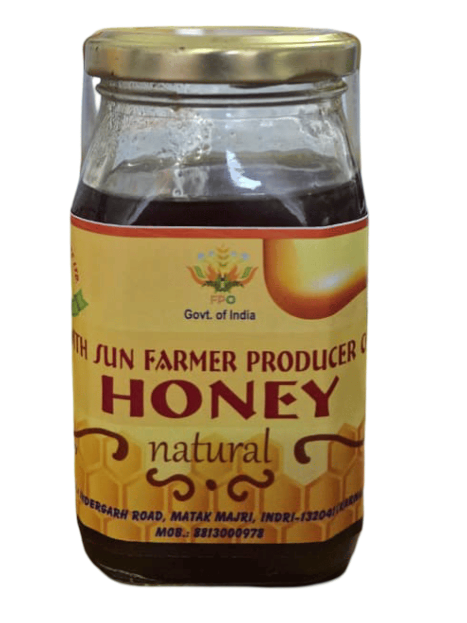 Nature's Raw Honey 500g