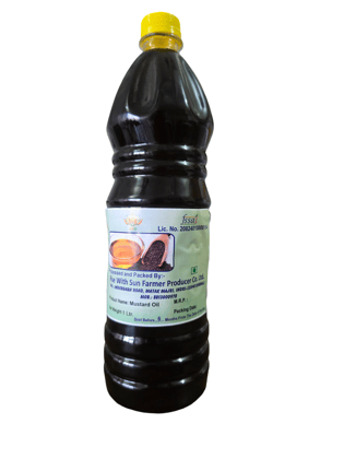 Kachi Ghani Mustard Oil. 100% Pure