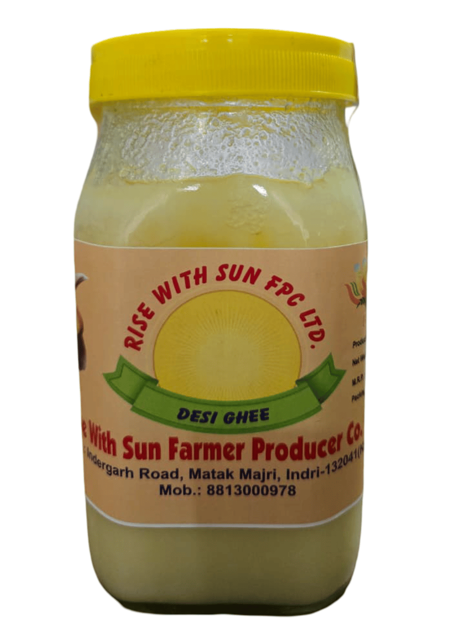 100% Pure Desi Cow Ghee - 1 Ltr