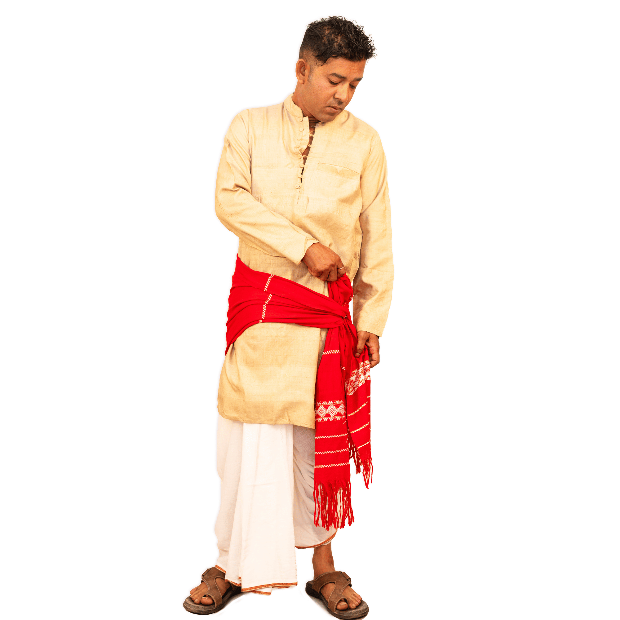 Wool Tongali | Traditional Assamese Waist Cloth