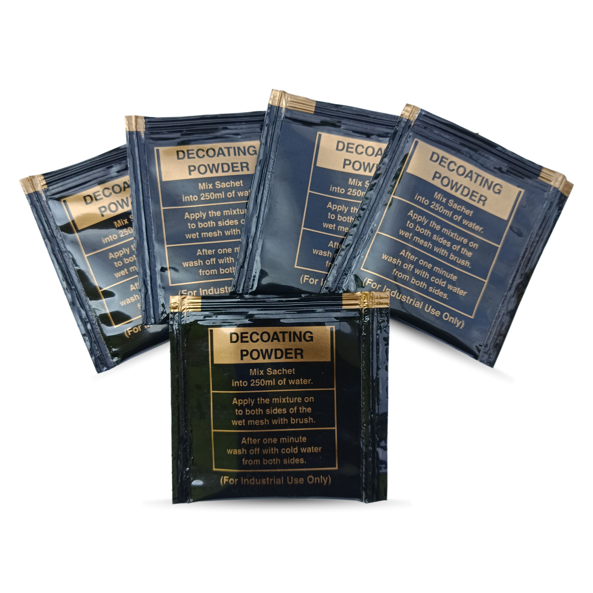 MrKrafts Decoating Powder Sachets 5gm Each for Graphic Arts Screen Printing – Pack of 5