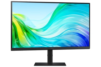 &nbsp;Samsung 27" (68.5cm) IPS 2K QHD Monitor|2560 X 1440|100 Hz|5ms|300nits|Height Pivot Adjustable Stand|SRGB 99%|Ports-HDMIX2,DP,Headphone|Eye Saver Mode|Flicker Free|Off Timer Plus|LS27F610EAWXXL|Black&nbsp;
