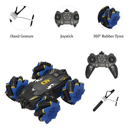 RC Stunt Drift Car with Dual Hand Gesture & Joystick Remote Control | Remote Control Stunt Car with Hand Gesture Sensor & Joystick | Stunt Drift Car for Kids & Adults RC Stunt Drift Car with Dual Hand Gesture & Joystick Remote Control | Remote Control Stunt Car with Hand Gesture Sensor & Joystick | Stunt Drift Car for Kids & Adults