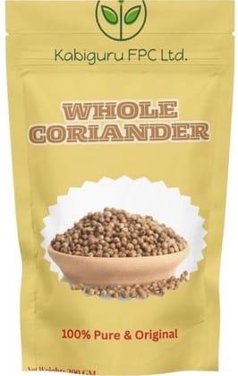 Kabiguru FPC Ltd. 100% Pure & Original Whole Coriander - 200 GM