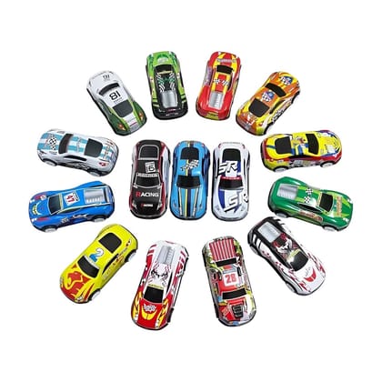 Car Keychain 4 Set | Pullback Car Keychain |  Interactive Pullback Toy Car Keychains |  Fancy Bar Design with Functional Mini Pullback Toy Cars |  Ideal Car Lover Gifts & Accessories