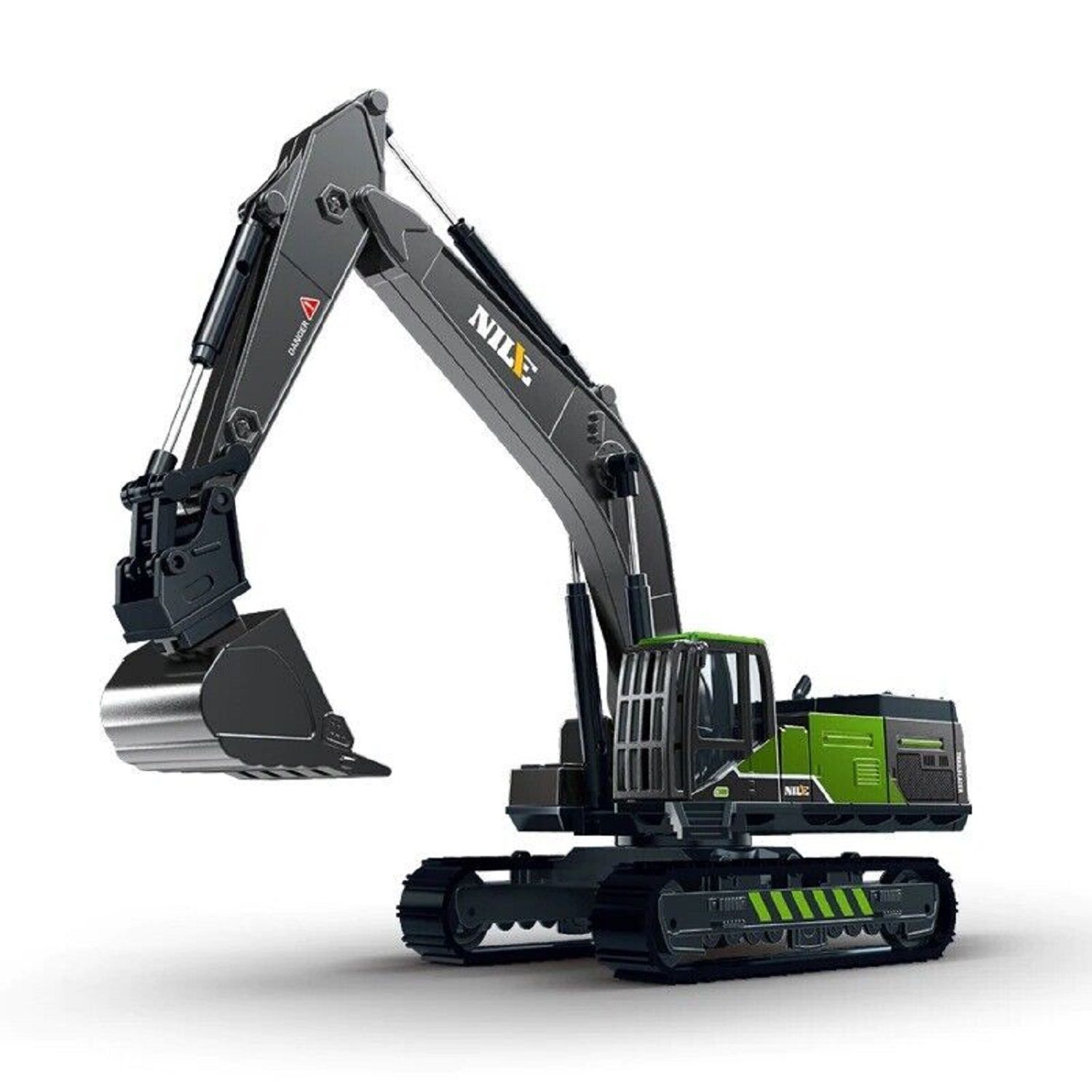 KTRS Enterprise Alloy Simulation Excavator Engineering Vehicle 601-1 Boy's car Model Gift stall Children's Toy