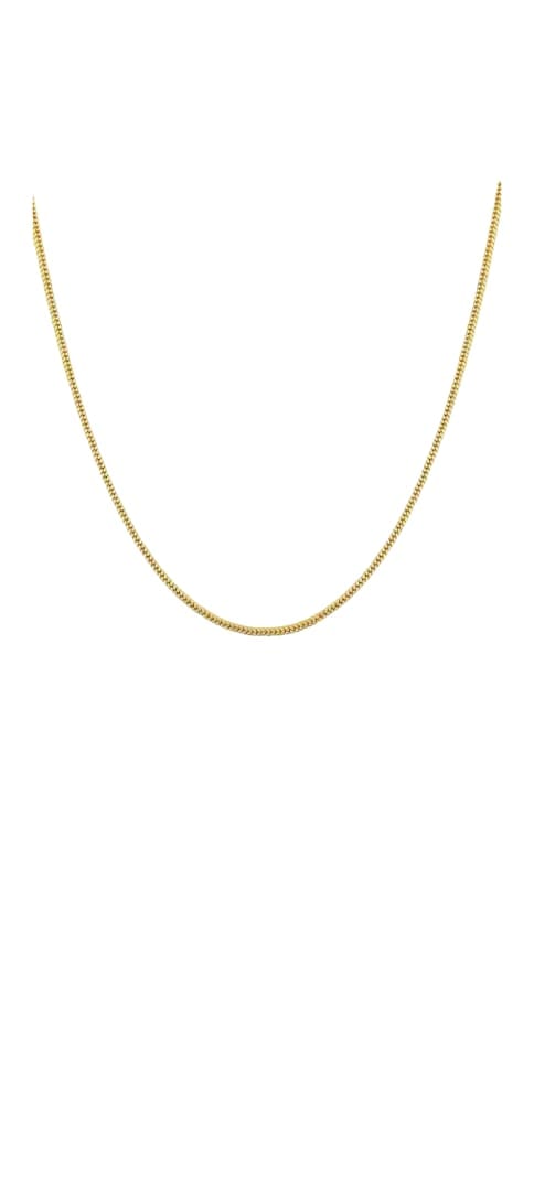Gold-Finish Chain Necklace