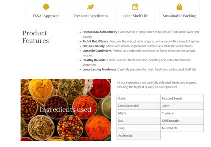 Garlic Pickle (200g)