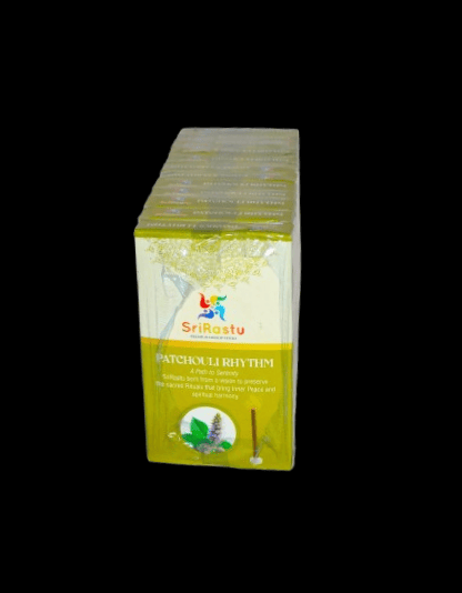 SRIRASTU PATCHOULI RHYTHM DHOOP STICKS