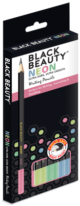 Black Beauty Bling Series Writing Pencil | Smooth Handwriting | Dark Writing, Strong Lead | Pack of 10 Black Beauty Bling Series Writing Pencil | Smooth Handwriting | Dark Writing, Strong Lead | Pack of 10