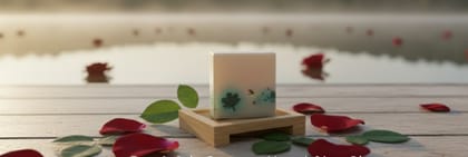 Rose shea butter natural soaps 