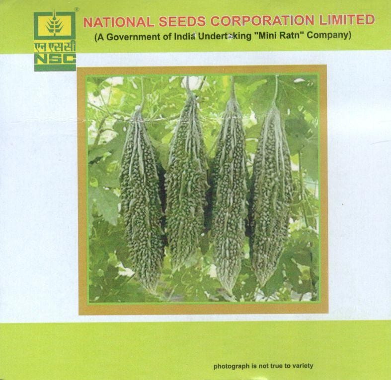 NSC Vegetables Seed- BITTER GOURD- KASHI PRATISHTHA-TL-5gm