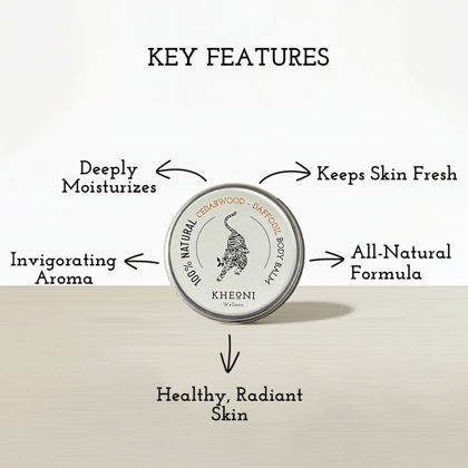 100% Natural Cedarwood - Daffodil Body Balm