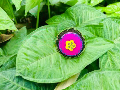 Happy Paws Club - Black and Magenta 