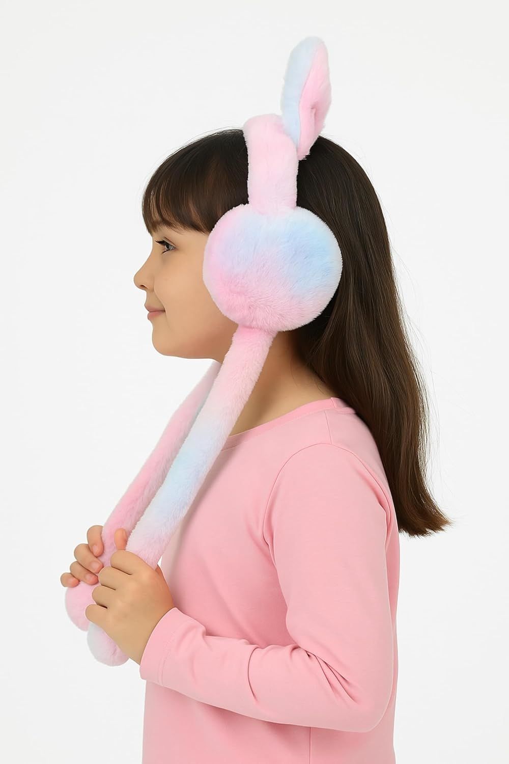 Bunny Plush Earmuffs for Kids – Warm, Soft & Fun Winter Ear Covers
