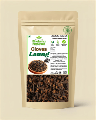 BHAKSHU Premium Laung (Cloves) 100gm– Fresh, Aromatic & Natural Whole Cloves