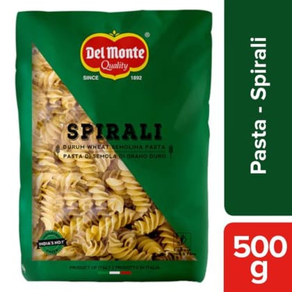 Del Monte Durum Wheat Pasta - Spirali, 500 g Del Monte Durum Wheat Pasta - Spirali, 500 g