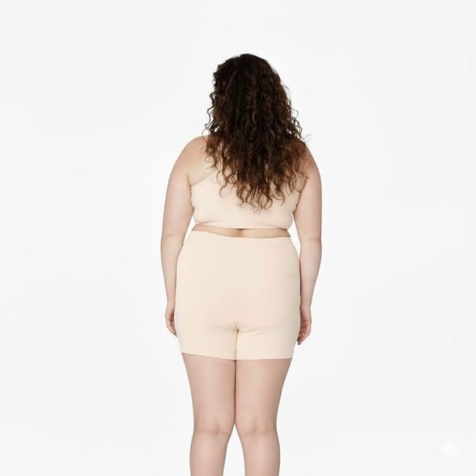 Under Dress Shorts for Women | Plus Size Cotton Stretch Inner Shorts | Soft & Comfy Anti Chafing Safety Inner Shots for Skirt | Martpe Under Dress Shorts for Women | Plus Size Cotton Stretch Inner Shorts | Soft & Comfy Anti Chafing Safety Inner Shots for Skirt | Martpe